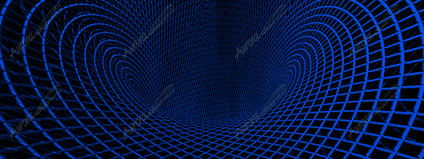 Rolling Mesh is a bold and immersive abstract image that showcases a 3D metallic wire mesh twisting, bending, and flowing into a dynamic vortex. The mesh appears to roll inward with smooth, fluid movement—each strand catching glints of light and subtle reflections as it curves and coils inward. wire, 3D, vortex, hole, abstract, squares, bending, metal, netting, net, mesh, rolling, roll. Design Graphics High Resolution Image.