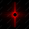 Supernova is a high-impact abstract image that captures the raw power of a cosmic explosion with striking precision and intensity. At the heart of Supernova is a deep black void encircled by a vibrant red energy burst that radiates outward in dramatic, jagged spikes. The radial symmetry and electric texture of the blast lines evoke the violent eruption of a stellar body in space, frozen in a moment of dynamic expansion.