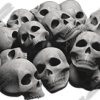 Skull Pile Vehicle Wrap Design — Large Scale Artwork for Wide Format Printing | Categories: PIK6 Everyday, Skulls