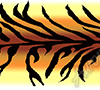 Tiger Stripes Vehicle Wrap Design — Large Scale Artwork for Wide Format Printing | Categories: Animal Textures, Textures & Fills, Nature