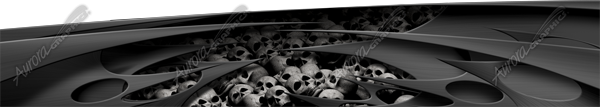 Boneyard Vehicle Wrap Design — Large Scale Artwork for Wide Format Printing | Categories: Partial Wrap Designs, PIK6 Everyday, Race Inspired, Skulls