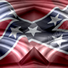 Rebel Flag 1 Chrome Twist Vehicle Wrap Design — Large Scale Artwork for Wide Format Printing | Categories: Flags