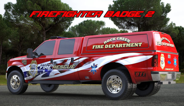 High Resolution Firefighter Fire Fighter Badge, Badging and images that are fully customizable. Cut File Print/Cut Print Cut Large Huge Design Elements CutContour Cut Contour Graphics