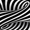 Twist 2 is a bold and captivating abstract vector image that plays with perception through dynamic 3D distortion and high-contrast design. Featuring black and white striped patterns that twist, swirl, and curve in impossible ways, this image creates a hypnotic optical illusion that bends the eye and challenges visual expectations. The result is a fun, energetic graphic that feels like a cross between a fun house mirror and a circus-inspired spectacle.