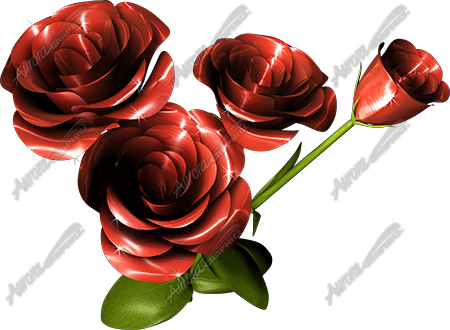 Shine Roses 2 Vehicle Wrap Design — Large Scale Artwork for Wide Format Printing | Categories: PIK6 Everyday, Commercial, Industry, Nature