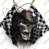 Race Skull Racing Checkered Flags Flag Cowboy Skulls Skullz Design Graphics High Resolution Image