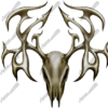 Tribal Buck Skull Aurora Graphics makes the largest and highest resolution camouflage, camo patterns on the planet under the Bushwolf obliteration trademark. In direct competition with and Superior to companies like Kryptek, Realtree, Mossyoak, real, tree, mossy, oak. We offer many different designs such as lifestyle patterns, tactical patterns, hunting patterns, field patterns. Great for hunting any type of game such as pheasant, deer, turkey, quail, buck, Whitetail, elk, Caribou, moose, Pronghorn sheep, antelope. Hunting, Skeleton, Buck, Antlers and Deer Head.
