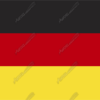 German Flag Flat Vehicle Wrap Design — Large Scale Artwork for Wide Format Printing | Categories: Flags