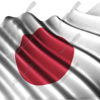 Waving Japanese Flag Vehicle Wrap Design — Large Scale Artwork for Wide Format Printing | Categories: PIK6 Everyday, Flags