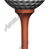 Golfball Vehicle Wrap Design — Large Scale Artwork for Wide Format Printing | Categories: Sports & Games