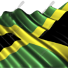 Waving Jamaican Flag Vehicle Wrap Design — Large Scale Artwork for Wide Format Printing | Categories: PIK6 Everyday, Flags