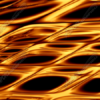 Forge 3 is a striking abstract image that merges the intense energy of fire with the rigid structure of wire and grid-like netting. Unlike swirling or warped variations, this version presents a more structured and linear design, where straight lines of fire and glowing wire form a grid or chain-link pattern. The result is a fiery mesh that radiates heat and strength, evoking the look of red-hot metal forged under extreme conditions. netting, net, mesh, pattern, chain link, chains, grid, wire, metal, fire, flame, abstract fire, fiery netting, linear. Design Graphics High Resolution Image.