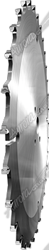Saw Blade Vehicle Wrap Design — Large Scale Artwork for Wide Format Printing | Categories: PIK6 Everyday, Commercial, Industry