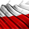 Waving Polish Flag Vehicle Wrap Design — Large Scale Artwork for Wide Format Printing | Categories: PIK6 Everyday, Flags
