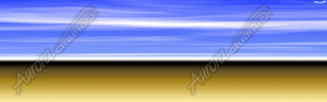 Horizon Sky Vehicle Wrap Design — Large Scale Artwork for Wide Format Printing | Categories: Nature