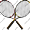 Dueling Tennis Rackets Vehicle Wrap Design — Large Scale Artwork for Wide Format Printing | Categories: Sports & Games