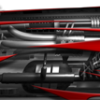 Jet ultra-smooth, contoured, sharp metal panels with a polished, aerodynamic finish that echoes the precision of modern aircraft. These panels appear bolted and layered like the fuselage of a supersonic jet, giving the illusion that your vehicle was engineered in a hangar rather than a garage. Between the clean lines of the armor plating, detailed metallic jet engine components are revealed — featuring mechanical components — showcasing the raw power and intricacy beneath the surface. transparent TIFF with print and cut, cut contour. half body wraps, partial wrap, mechanical, engine, components, pipes, exhaust, intake, hydraulic, pressure, futuristic, CutContour, race, cars, raceway, speed, fast, street custom, webbing, holes, transformer, terminator .