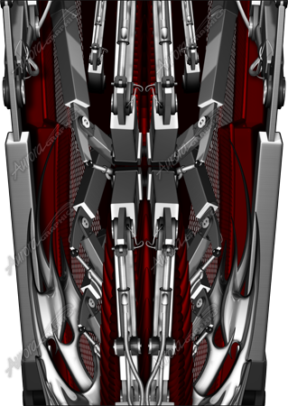Ratchet Vehicle Wrap Design — Large Scale Artwork for Wide Format Printing | Categories: PIK6 Everyday, Hood & Tail Graphics