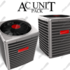 AC Unit Pack Vehicle Wrap Design — Large Scale Artwork for Wide Format Printing | Categories: PIK6 Everyday, Commercial, Industry