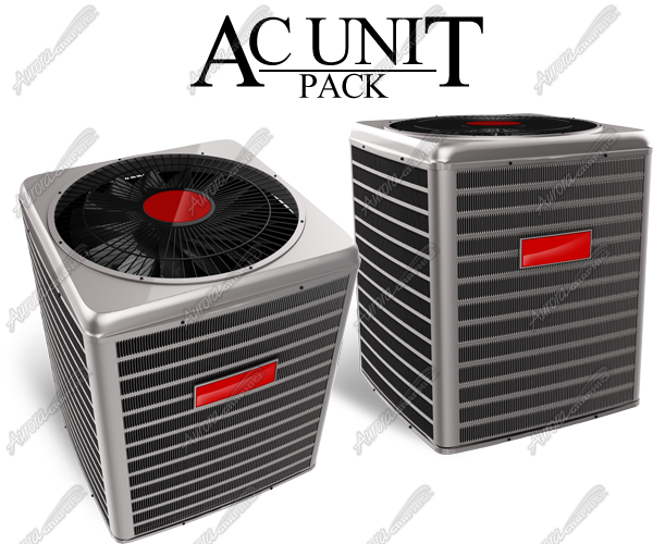 AC Unit Pack Vehicle Wrap Design — Large Scale Artwork for Wide Format Printing | Categories: PIK6 Everyday, Commercial, Industry
