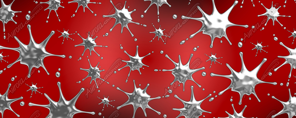 Mercury Splatters - FREE Vehicle Wrap Design — Large Scale Artwork for Wide Format Printing | Categories: Textures & Fills, Metal Textures