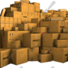 Large Pile of Boxes Vehicle Wrap Design — Large Scale Artwork for Wide Format Printing | Categories: Commercial, Industry