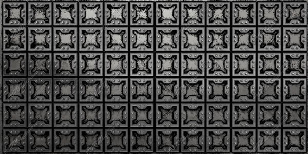 Techno Metal 7 Vehicle Wrap Design — Large Scale Artwork for Wide Format Printing | Categories: PIK6 Everyday, Textures & Fills, Metal Textures