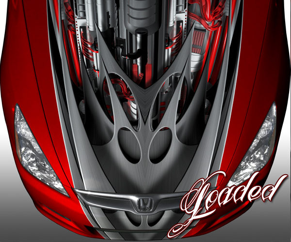 Loaded- Aurora Graphics Hood and Tail graphics can be applied to any make or model vehicle, from trucks and SUV's to compact and sports cars!