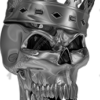 King Me Angled 2 Vehicle Wrap Design — Large Scale Artwork for Wide Format Printing | Categories: Skulls