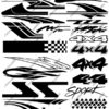 Millennium Vector Pack 1 Perfect Vector Cut Files Easily Customizable With Print Effects Vinyl Cut Graphics Cut Vinyl Graphics Abstract Racing Race Car 4X4 Checkered Flag Paint Mask Sport Sports Logo Design Elements CutContour Graphics Cut Contour