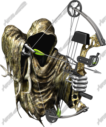 Bow Reaper Aurora Graphics makes the largest and highest resolution camouflage, camo patterns on the planet under the Bushwolf obliteration trademark. In direct competition with and Superior to companies like Kryptek, Realtree, Mossyoak, real, tree, mossy, oak. We offer many different designs such as lifestyle patterns, tactical patterns, hunting patterns, field patterns. Great for hunting any type of game such as pheasant, deer, turkey, quail, buck, Whitetail, elk, Caribou, moose, Pronghorn sheep, antelope. Skeleton, Hunting, Crossbow, Bow and Arrow, Grim Reaper, Hunter, Cloak and 20 Pointer. CutContour Graphics Cut Contour Design Cut File Print/Cut Print Cut.
