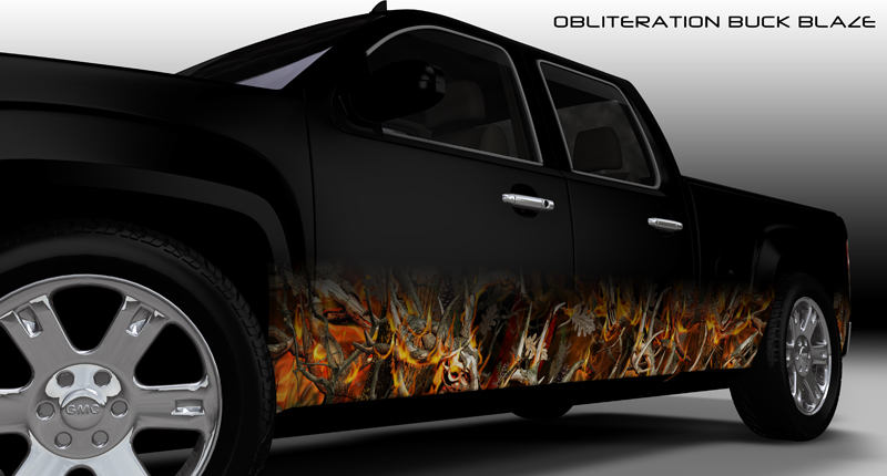 Bushwolf obileteration buck blaze camo