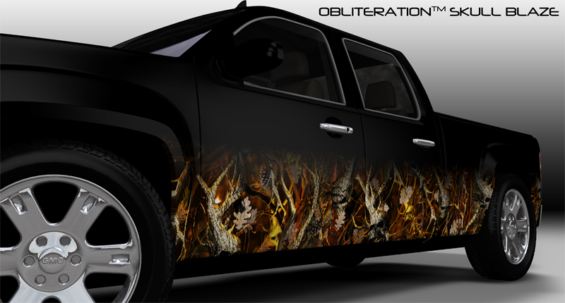 Ultra Pack 3 Bushwolf Camo Wrap Graphic Pattern