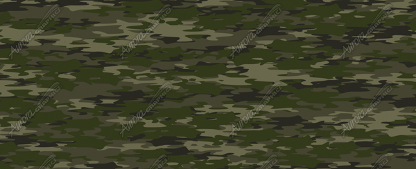 Bushwolf Traditional Green Camo Whitetail, elk, Caribou, moose, Pronghorn sheep, antelope. blob style camo