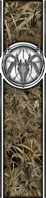 Chrome Deer Skull Bed Band Aurora Graphics makes the largest and highest resolution camouflage, camo patterns on the planet under the Bushwolf obliteration trademark. In direct competition with and Superior to companies like Kryptek, Realtree, Mossyoak, real, tree, mossy, oak. We offer many different designs such as lifestyle patterns, tactical patterns, hunting patterns, field patterns. Great for hunting any type of game such as pheasant, deer, turkey, quail, buck, Whitetail, elk, Caribou, moose, Pronghorn sheep, antelope. Forest, shooting, forest bed band. Partial wrap. CutContour Graphics Cut Contour Design Cut File Print/Cut Print Cut