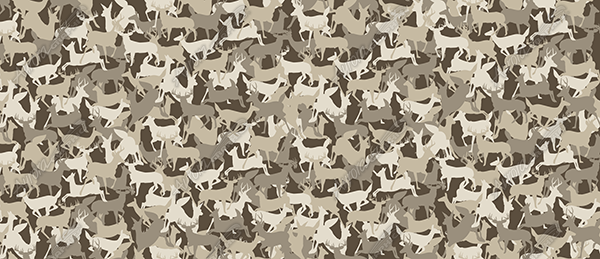 Deer Silhouette Camo Aurora Graphics makes the largest and highest resolution camouflage, camo patterns on the planet under the Bushwolf obliteration trademark. In direct competition with and Superior to companies like Kryptek, Realtree, Mossyoak, real, tree, mossy, oak. We offer many different designs such as lifestyle patterns, tactical patterns, hunting patterns, field patterns. Great for hunting any type of game such as pheasant, deer, turkey, quail, buck, Whitetail, elk, Caribou, moose, Pronghorn sheep, antelope.