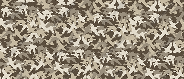 Duck Silhouette Camo Aurora Graphics makes the largest and highest resolution camouflage, camo patterns on the planet under the Bushwolf obliteration trademark. In direct competition with and Superior to companies like Kryptek, Realtree, Mossyoak, real, tree, mossy, oak. We offer many different designs such as lifestyle patterns, tactical patterns, hunting patterns, field patterns. Great for hunting any type of game such as pheasant, deer, turkey, quail, buck, Whitetail, elk, Caribou, moose, Pronghorn sheep, antelope.