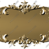 Filigree Sign Blank 2 Vehicle Wrap Design — Large Scale Artwork for Wide Format Printing | Categories: PIK6 Everyday, Sign Blanks