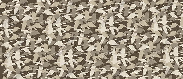 Goose Silhouette Camo Aurora Graphics makes the largest and highest resolution camouflage, camo patterns on the planet under the Bushwolf obliteration trademark. In direct competition with and Superior to companies like Kryptek, Realtree, Mossyoak, real, tree, mossy, oak. We offer many different designs such as lifestyle patterns, tactical patterns, hunting patterns, field patterns. Great for hunting any type of game such as pheasant, deer, turkey, quail, buck, Whitetail, elk, Caribou, moose, Pronghorn sheep, antelope.