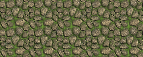 Mossy Stones - FREE - FREE Vehicle Wrap Design — Large Scale Artwork for Wide Format Printing | Categories: Textures & Fills, Tileable Fills, Tileable Textures, Brick & Stone Textures