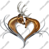 Whitetail Heart Aurora Graphics makes the largest and highest resolution camouflage, camo patterns on the planet under the Bushwolf obliteration trademark. In direct competition with and Superior to companies like Kryptek, Realtree, Mossyoak, real, tree, mossy, oak. We offer many different designs such as lifestyle patterns, tactical patterns, hunting patterns, field patterns. Great for hunting any type of game such as pheasant, deer, turkey, quail, buck, Whitetail, elk, Caribou, moose, Pronghorn sheep, antelope. CutContour Graphics Cut Contour Design Cut File Print/Cut Print Cut.