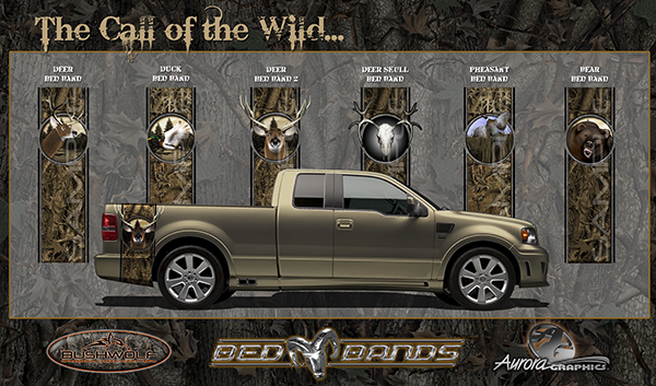 Bed Bands Poster 2 - FREE Vehicle Wrap Design — Large Scale Artwork for Wide Format Printing | Categories: Posters