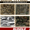 Bushwolf Camo Bundle 2 Aurora Graphics makes the largest and highest resolution camouflage, camo patterns on the planet under the Bushwolf obliteration trademark. In direct competition with and Superior to companies like Kryptek, Realtree, Mossyoak, real, tree, mossy, oak. We offer many different designs such as lifestyle patterns, tactical patterns, hunting patterns, field patterns. Great for hunting any type of game such as pheasant, deer, turkey, quail, buck, Whitetail, elk, Caribou, moose, Pronghorn sheep, antelope. Camo for war, military, army, Sandstorm. Non-repeating Grassland, forest, snow and savage camo.