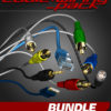Cable and Wiring Pack contains 8 individual cable ends including component and RCA cables, av jack, cat 5 and coax cables. Also included is a 3d cable bundle element including component, AV, CAT 5, coax and HDMI cables