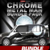 Metalman Pack includes everything you need for a futuristic armored HD wrap. You get the huge side file (222" x 83"), the hood file with CutContour (56" x 122") and the metal heart with CutContour (70" x 70")!
