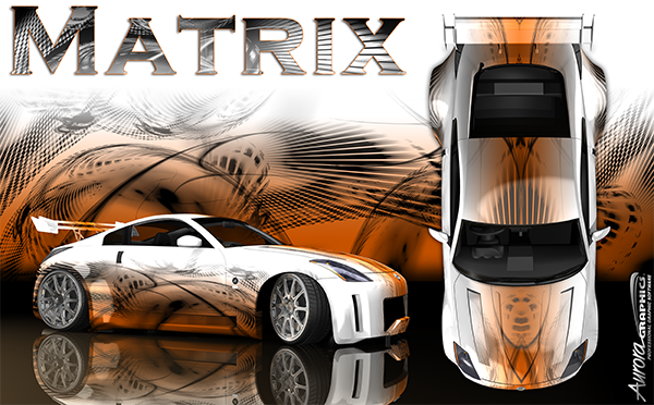 Matrix Poster - FREE Vehicle Wrap Design — Large Scale Artwork for Wide Format Printing | Categories: Posters