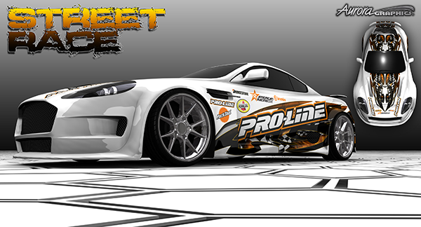 Street Race Poster 2 - FREE - Aurora Graphics downloadable posters allow you to print your own posters in house and apply to your shop walls and windows, or print them for clients.