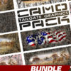 Camo Tailgate Graphics Pack Vehicle Wrap Design — Large Scale Artwork for Wide Format Printing | Categories: Bundle Collections, Camouflage Graphics, Camouflage