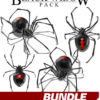 Black Widow Pack is a spine-chilling collection of four highly detailed renders of black widow spiders, each captured from different angles to provide maximum versatility. These ultra-realistic images showcase the black widow’s signature glossy black body, long spindly legs, and the unmistakable red hourglass marking, making them perfect for bold, high-impact designs. Siders, Bugs, Insects, Pest Control, Exterminator. CutContour Graphics Cut Contour Design Cut File Print/Cut Print Cut.
