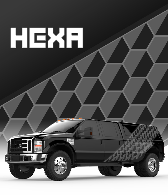 Hexa is a killer vector based design! These wraps are provided in .eps format for unlimited scalability!